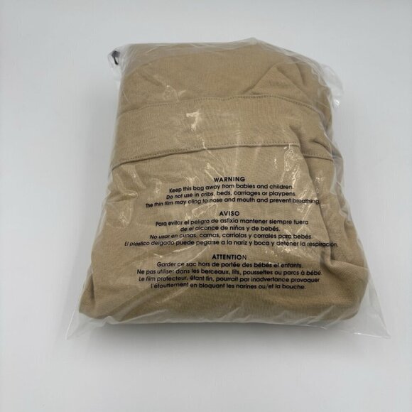 Knox Rose Women's XS Open Front Cinch Waist Cardigan Jacket Tan Extra Small - Picture 4 of 5